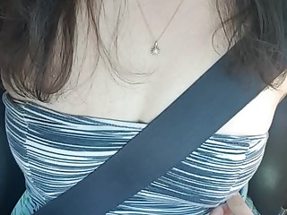 Amateur Big Tits Blonde Boobs Car Mammy Mature MILF